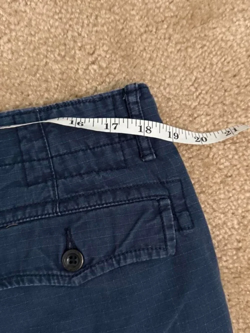 Levi’s Blue Cargo Shorts (Approx. 36x11): Levi’s...